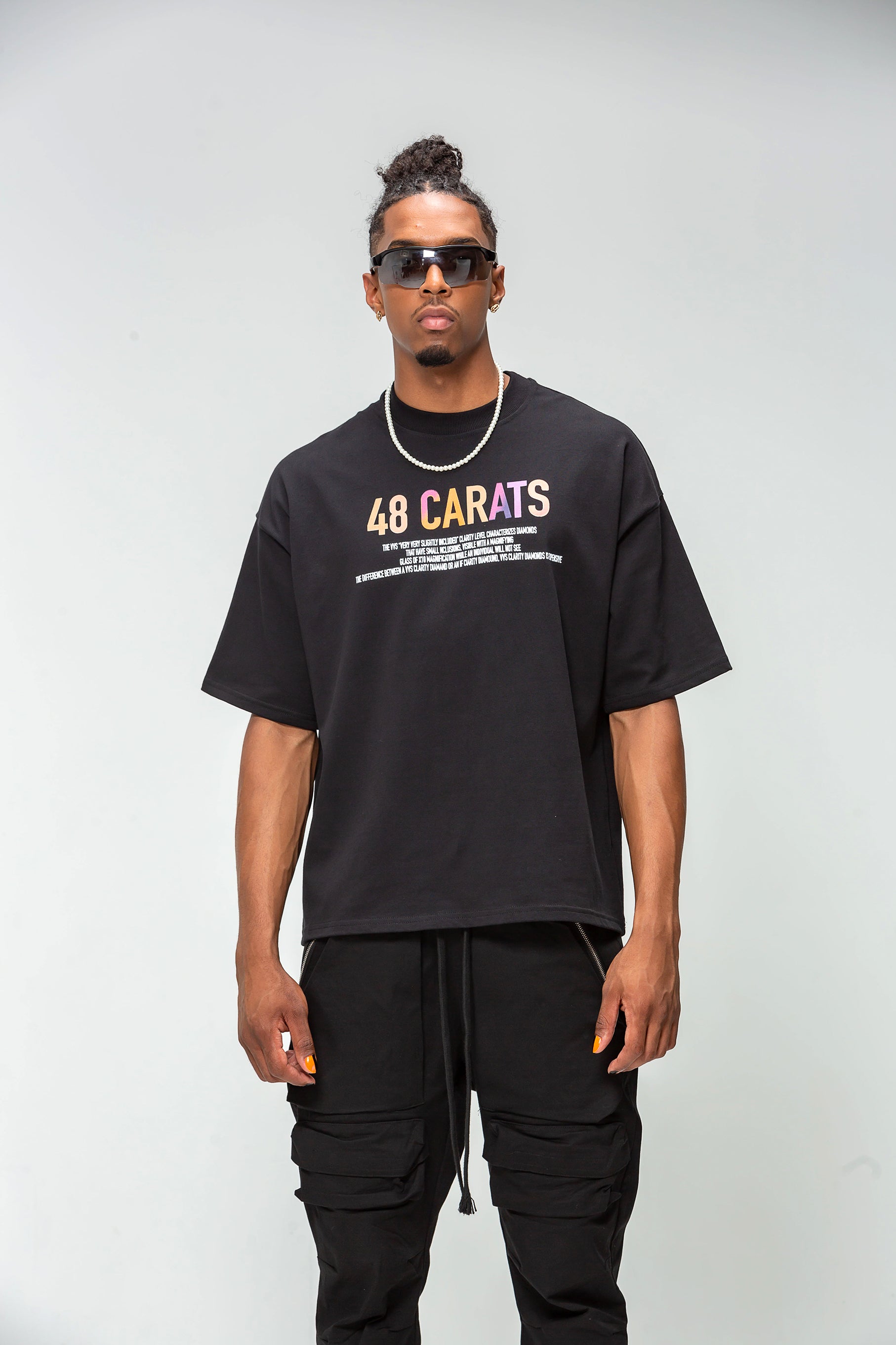 Regular 48 Carat VVS Black T-shirt